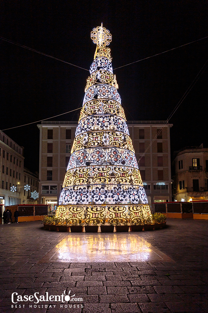 albero, Lecce, natale, piazza Santa oronzo